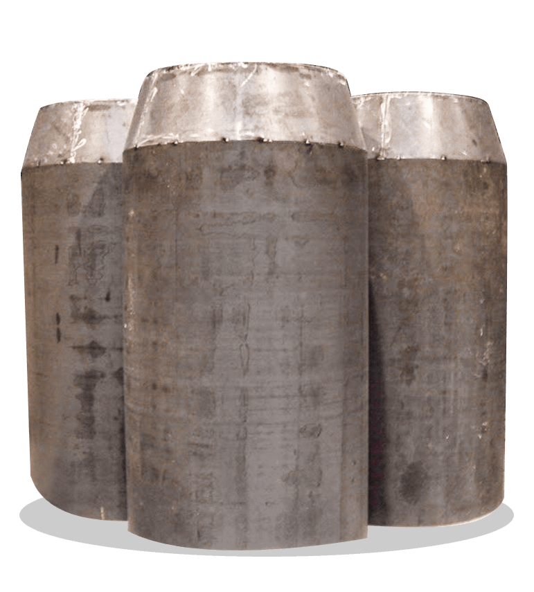 Induction furnance lining former